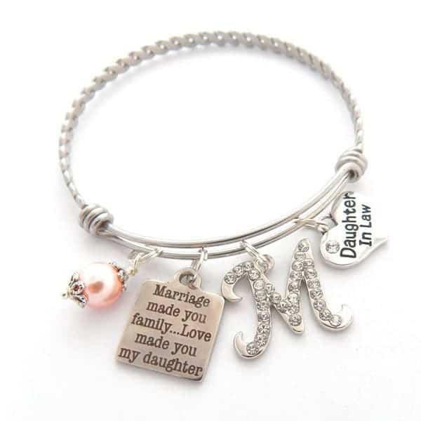 wedding gift for son and daughter in law: Charm Bracelet