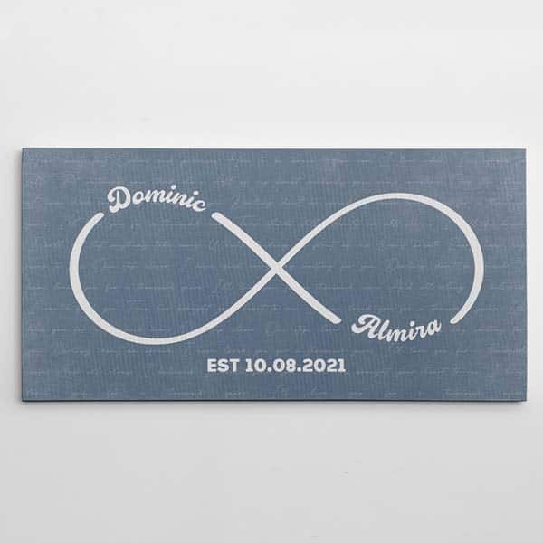 daughters wedding day gift: Infinity Symbol Wall Art