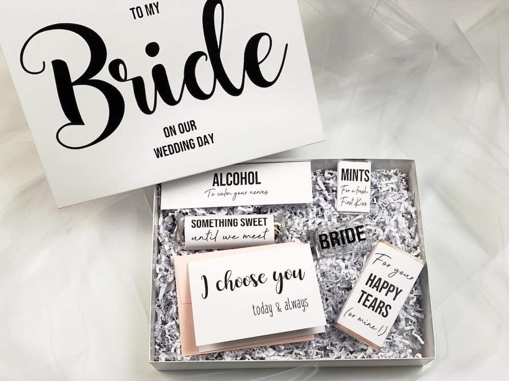 Wedding Day Gift Box for the Bride