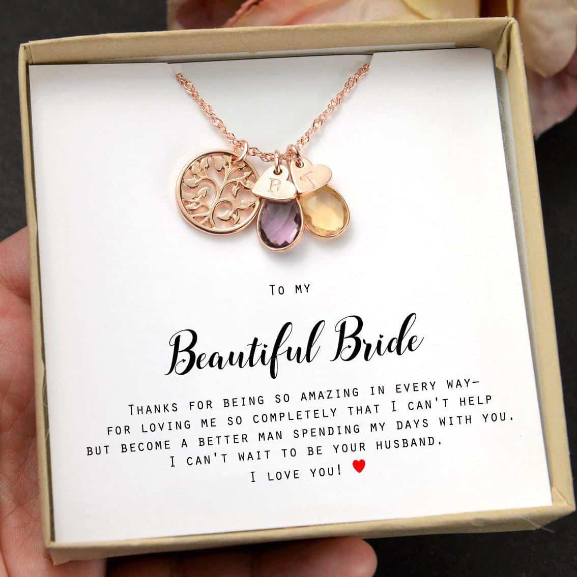 Wedding Day Gift For Bride From Groom To My Bride Gift From Groom Groom To Future Wife Gift Wedding Day From Groom To Bride