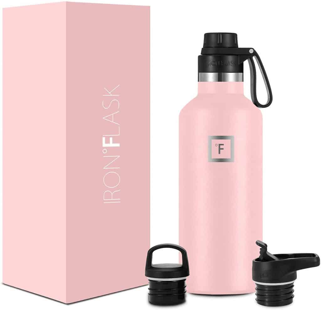 gift ideas for yoga lovers: insulated stainless steel water bottle