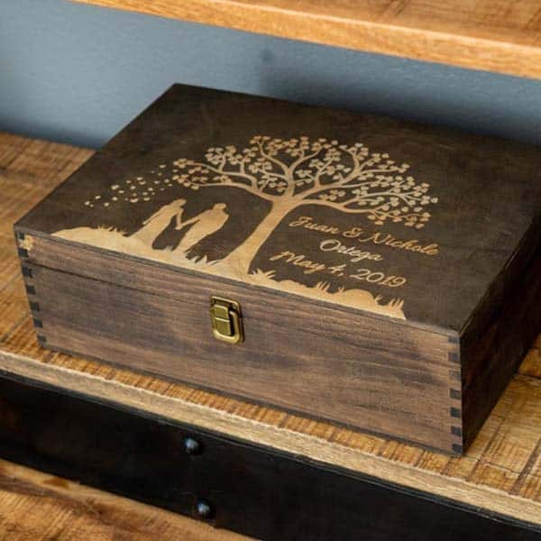 gifts for your son on his wedding day: Wedding Memory Chest