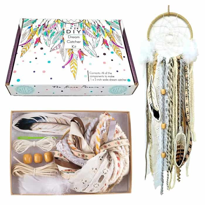 Dream catcher kit for her, gift for boyfriend to the woman who needs nothing
