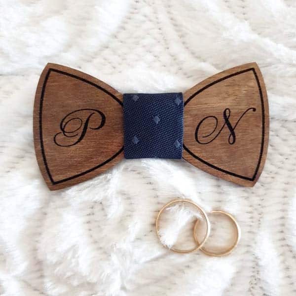 Whether he wears it down the aisle or just uses it for taking cute photos with his partner, your son is sure to love this thoughtful gift idea from a father to his son. Not only will this thoughtful gift make for great photo opportunities, it’s also a keepsake. 