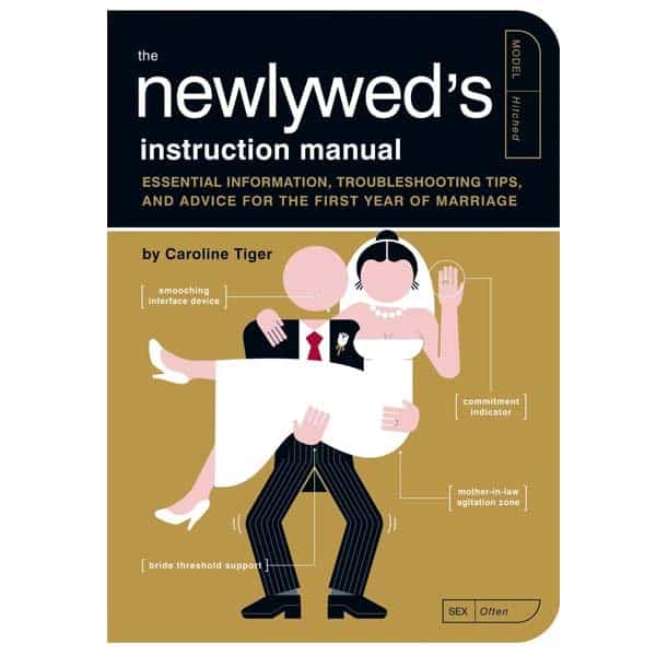 The Newlywed's Instruction Manual: gag gifts for wedding couples
