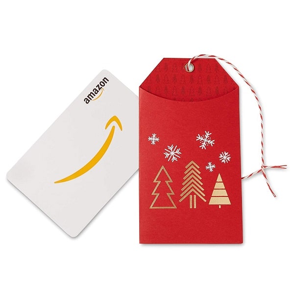Amazon Gift Card in a Gift Tag: how much gift card for teacher
