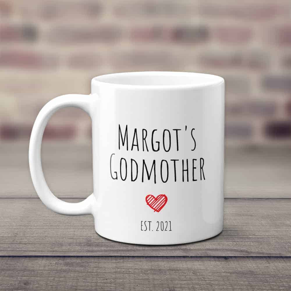 Godmother Custom Name Mug