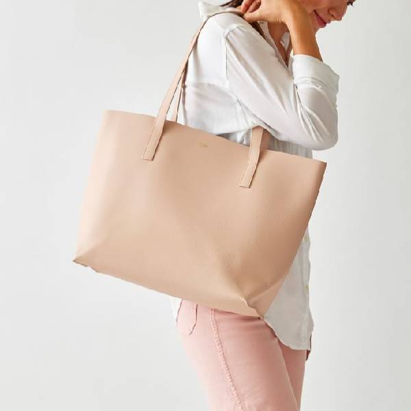 Mark & Graham Everyday Italian Leather Tote bridal shower gifts