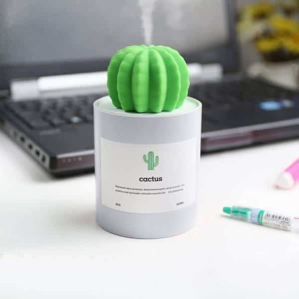 Mini Cactus Humidifier  Inexpensive Gifts For Coworkers