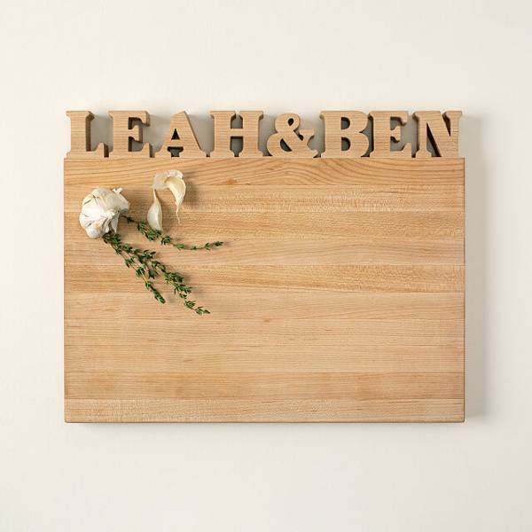 Personalized Cutting Board bridal shower gifts
