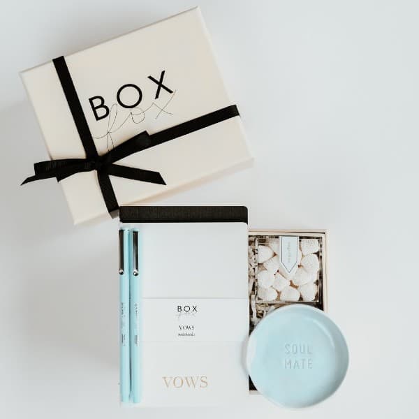 Something Blue Gift Box bridal shower gifts