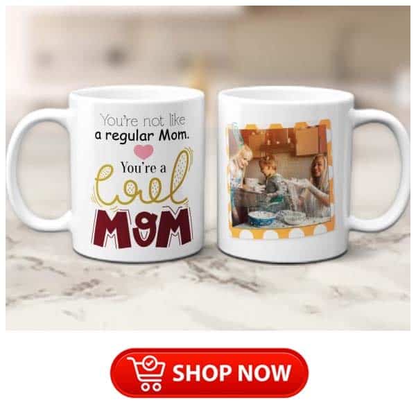 gift for newly single mom: Not Like A Regular Mom Mug