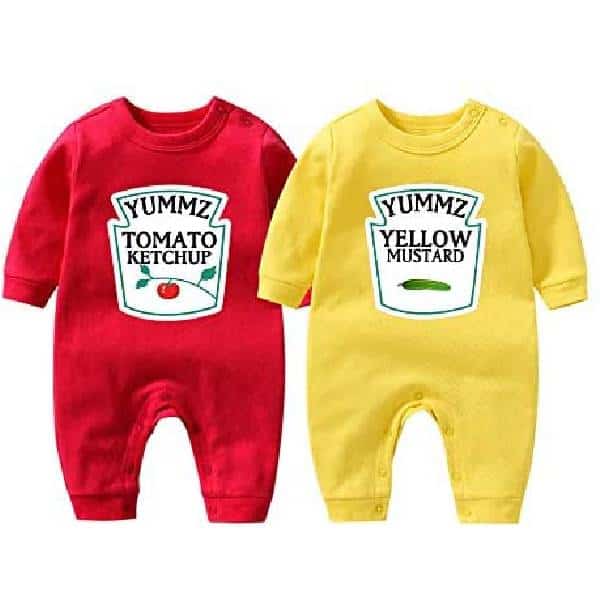 Baby Bodysuit gifts for twin babies