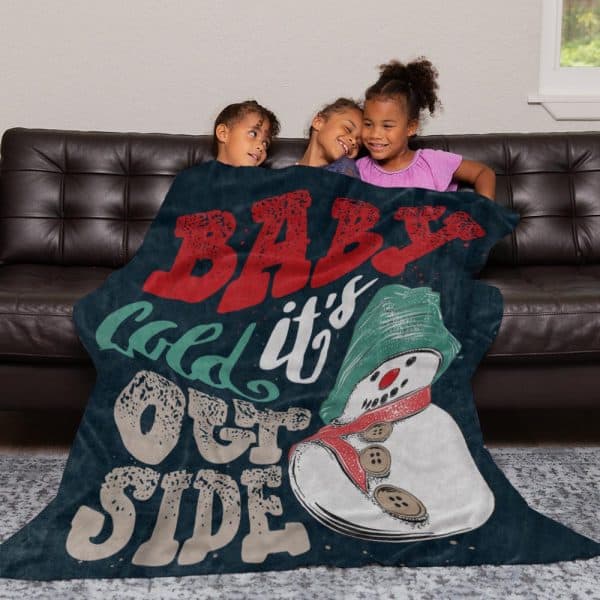 Baby It’s Cold Outside Blanket