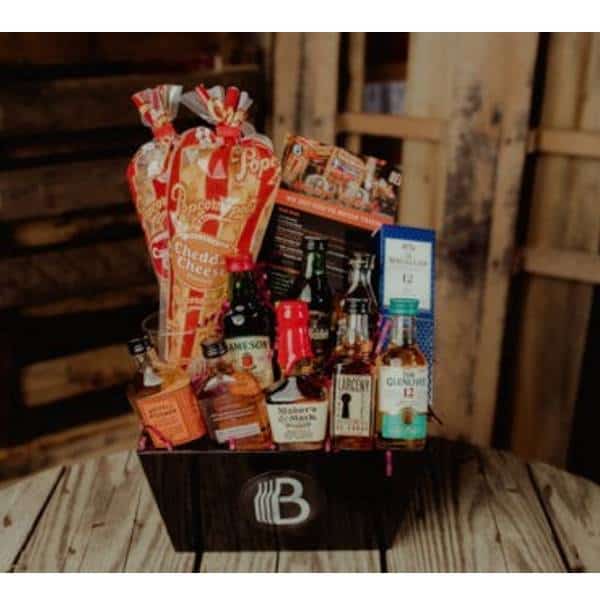 Booze Filled Gift Baskets 50th Birthday Gift Ideas For Men