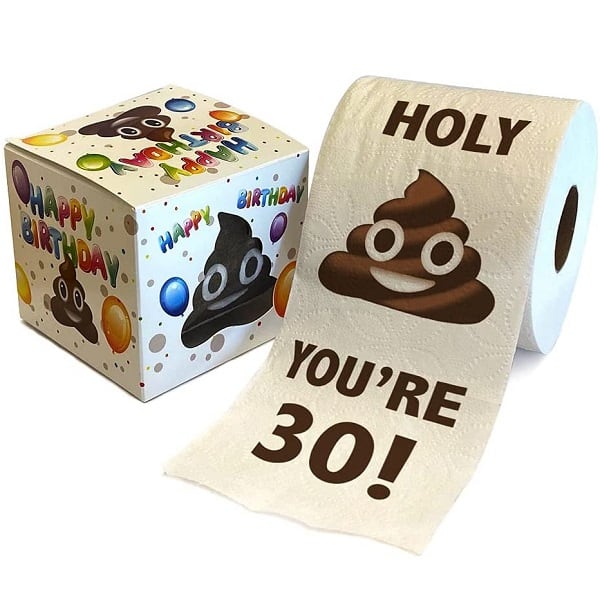 Happy 30th Birthday Toilet Paper