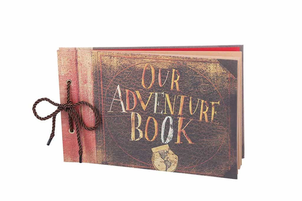 cute anniversary gifts for him: our adventure book photo album