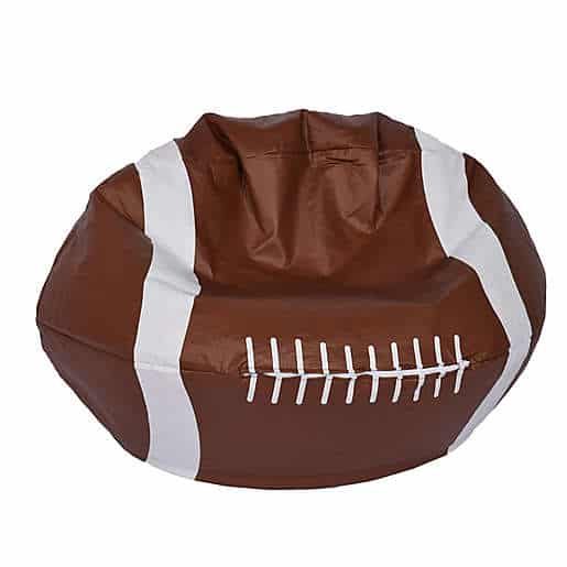 Round Football Bean Bag - 30th bday gifts for him