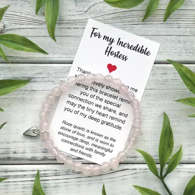 Thank You Bracelet with Sweet Message Card
