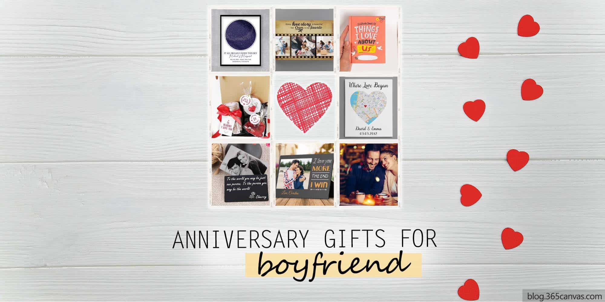 The 39 Best Anniversary Gifts for Your Boyfriend in 2023 - 365Canvas Blog