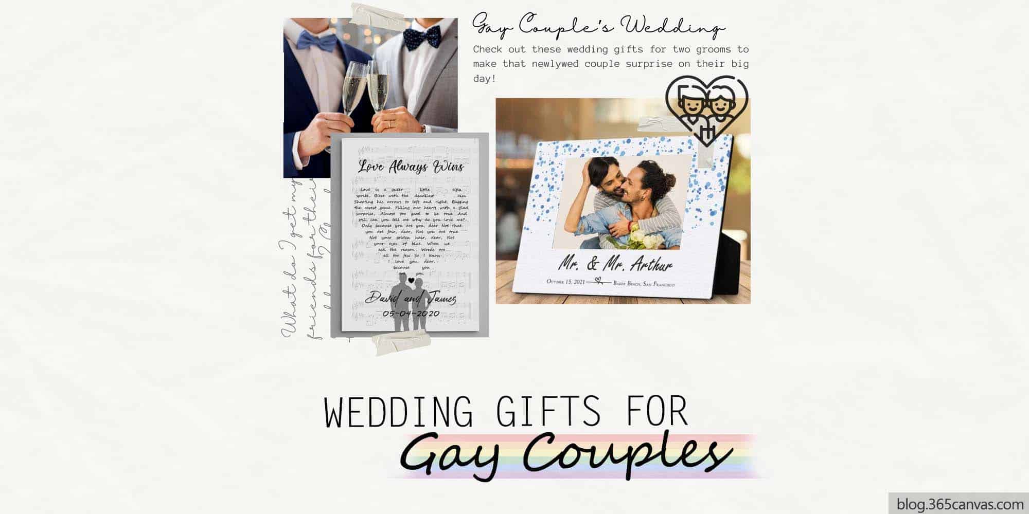 22 Best Gay Wedding Gifts For Your Two Favorite Grooms (2024)
