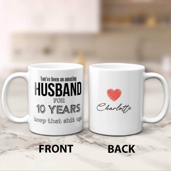 Amazing Husband Custom Mug