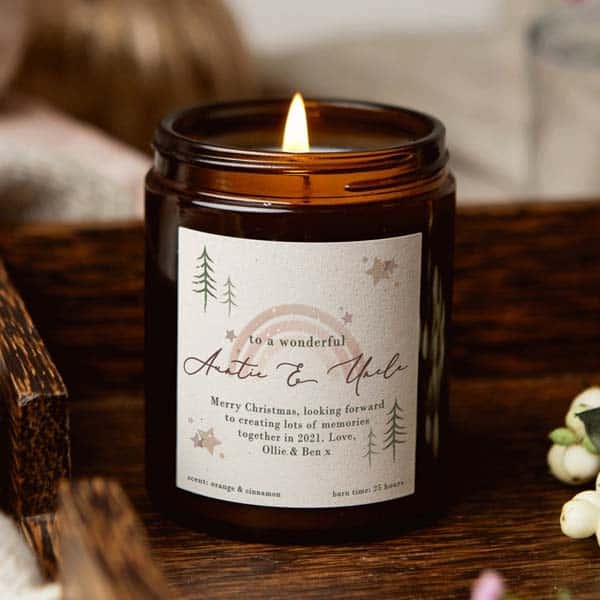 gift ideas for aunt and uncle: Candle