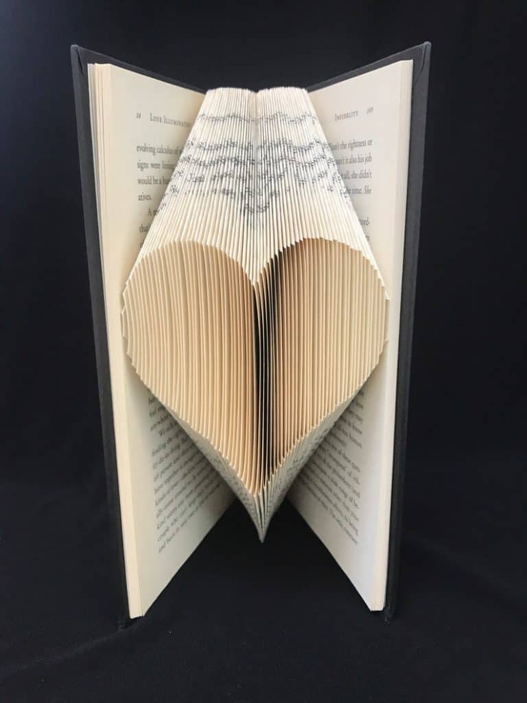  Valentine gift for teenage daughters: Folded Book Art