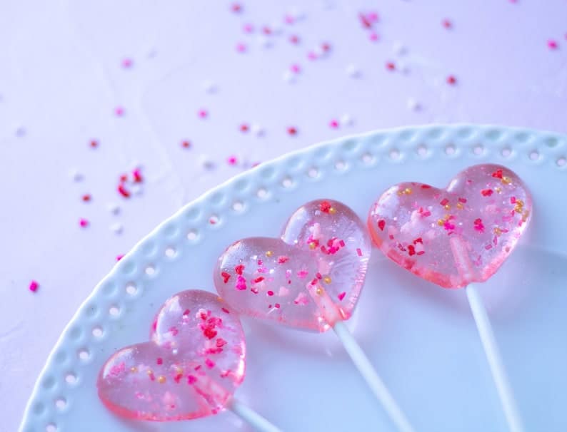 Valentine’s Day Heart Lollipop