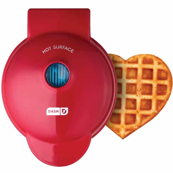 Heart-Shaped Waffle Maker Machine - valentines day gifts for teens