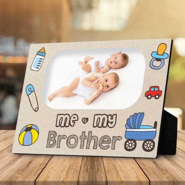 gifts for new baby: Me and My Brother/Sister Desktop Plaque
