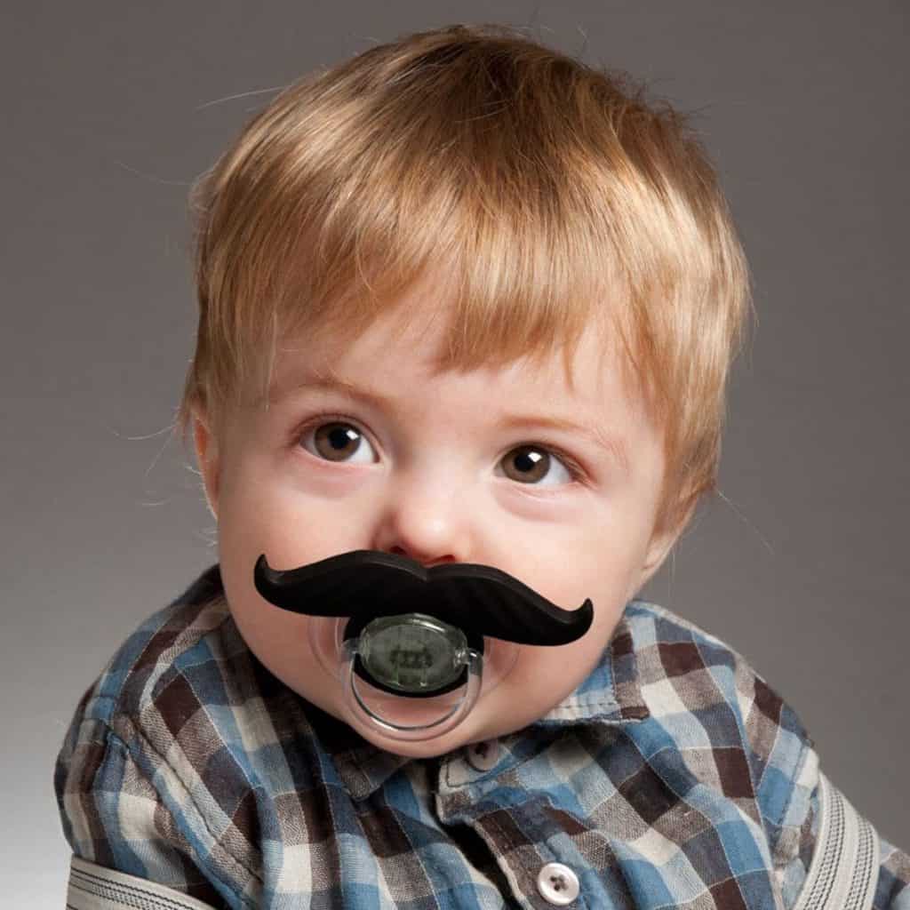 Mustachifier™ The Gentleman Mustache Pacifier