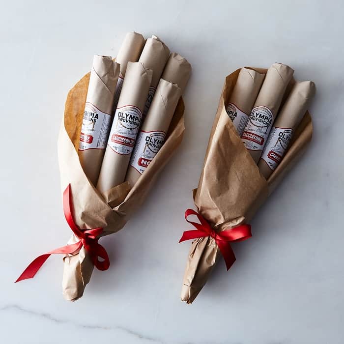 Salami Bouquet - clever valentines day gifts