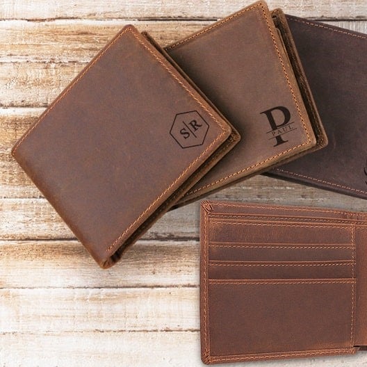 Personalized Wallet for Elderly Men