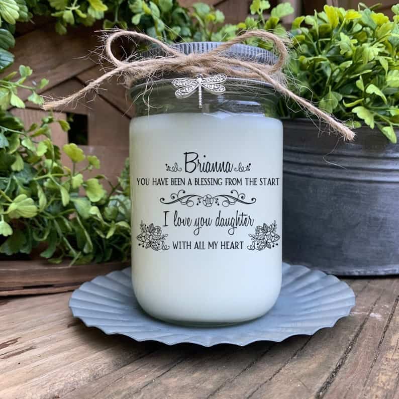 Valentine’s gift for a grown daughter: Scented Candle