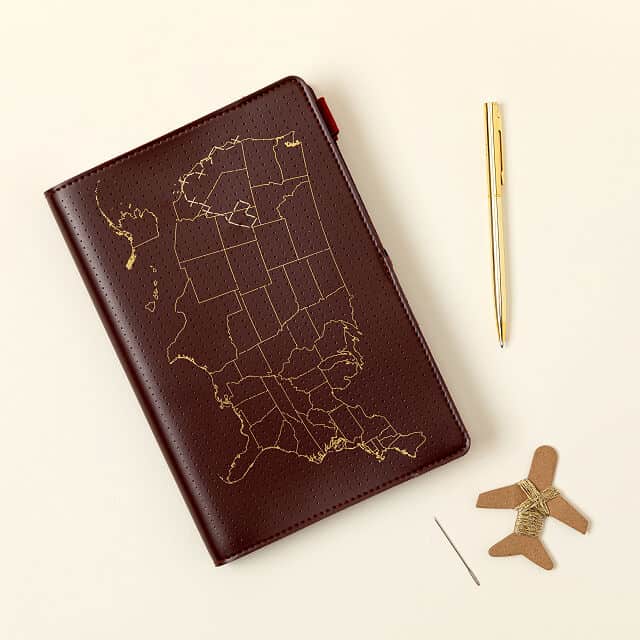 Stitch Your Road Trips Notebook - presents for older men