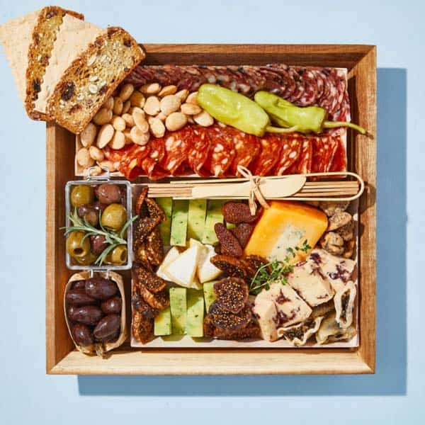 womens 50th birthday gifts: Terza Cheese & Charcuterie Board