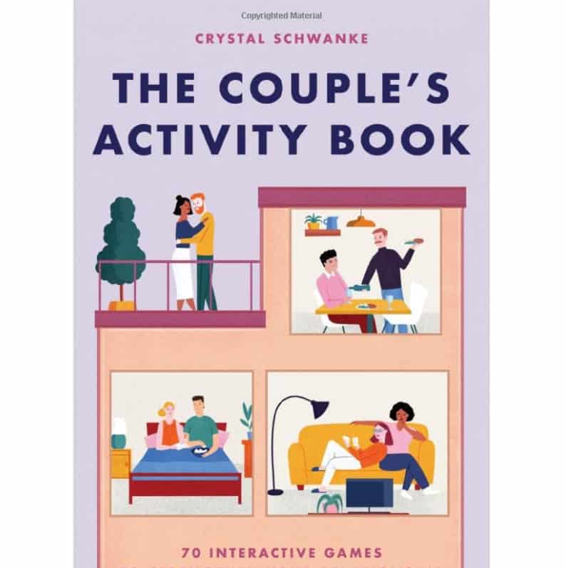 The Couple's Activity Book - funny valentines day gift for couple