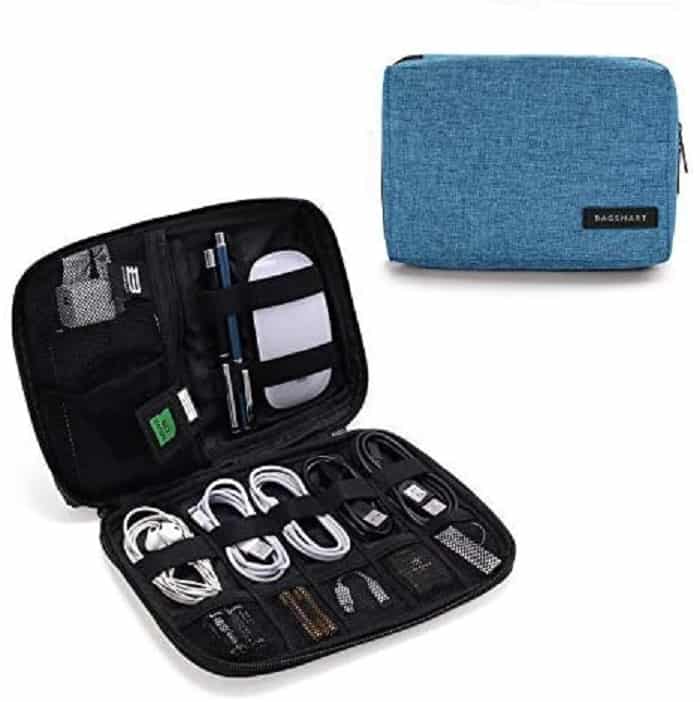 Travel Cable Organizer Bag - gift for traveling man