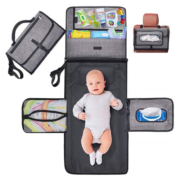 baby gifts for second time mom:Baby Portable Changing Pad