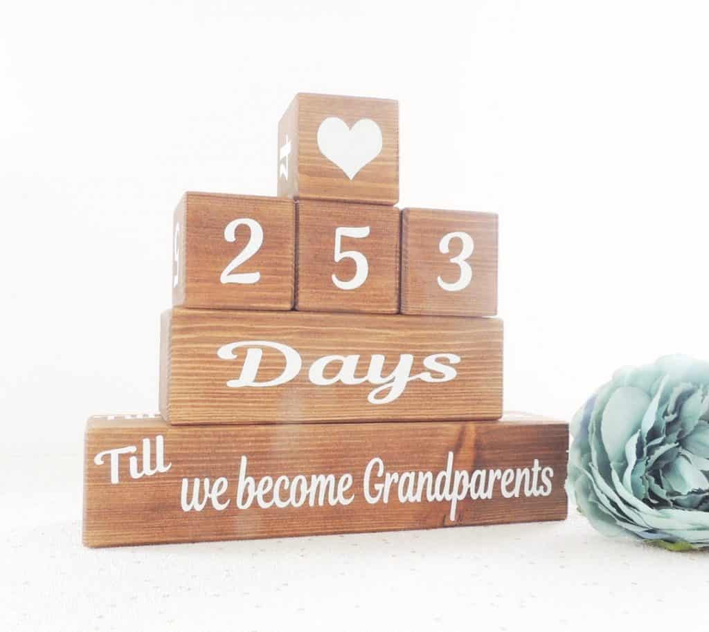 Grandparent Countdown Blocks