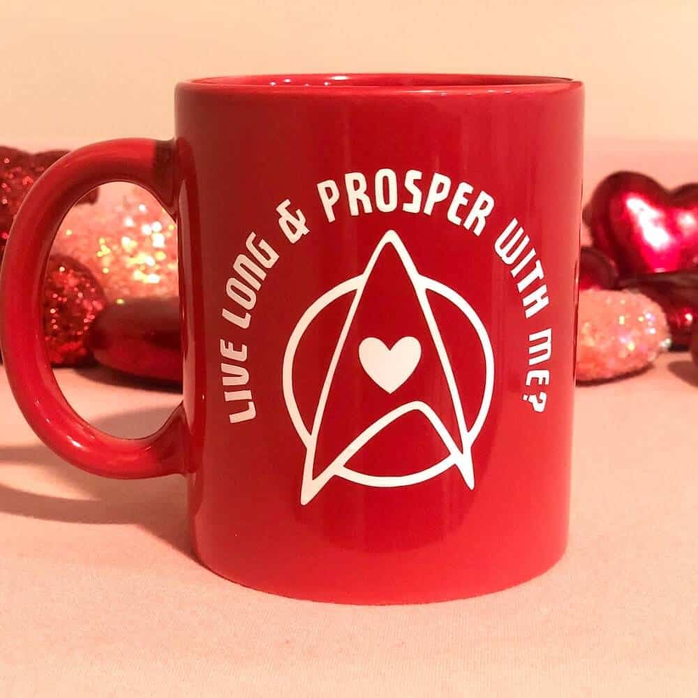 live long prosper with me valentines day mug gift for nerds geeks