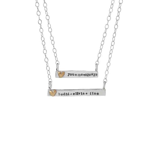 Personalized Carry Love With You Necklace - romantic valentines day gifts for her
