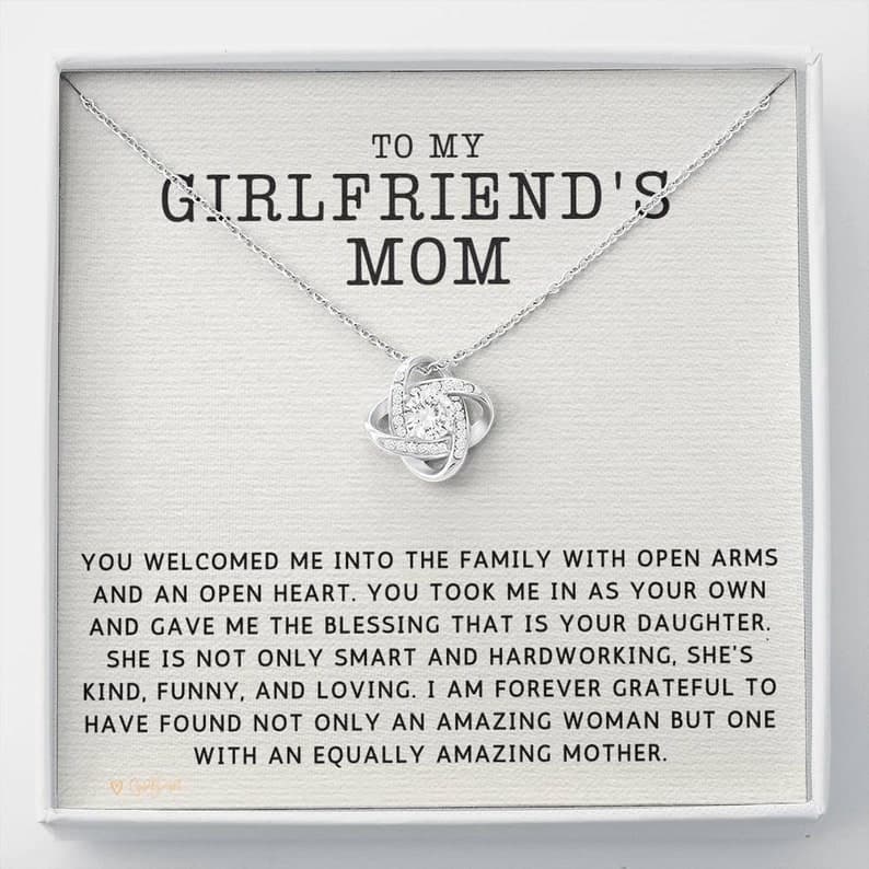 Girlfriend's Mom Necklace for Mother's Day