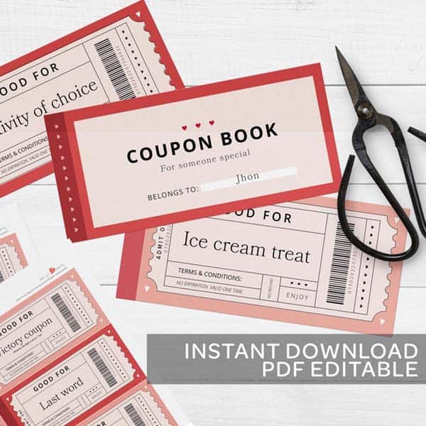 how to surprise my man for no reason: Love Coupon