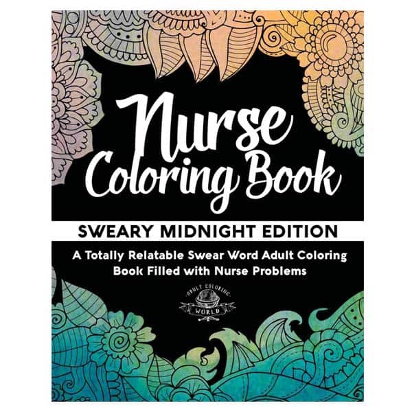nursing retirement gift: Nurse Coloring Book
