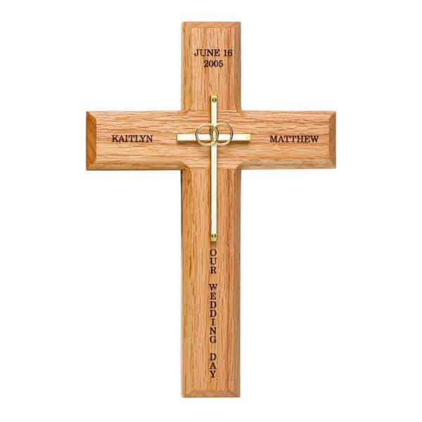 spiritual wedding gifts: Wedding Wall Cross