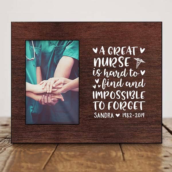 retirement ideas: A Great Nurse Is Hard To Find Picture Frame