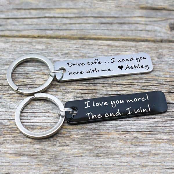 Keychain: appreciation gifts for him
