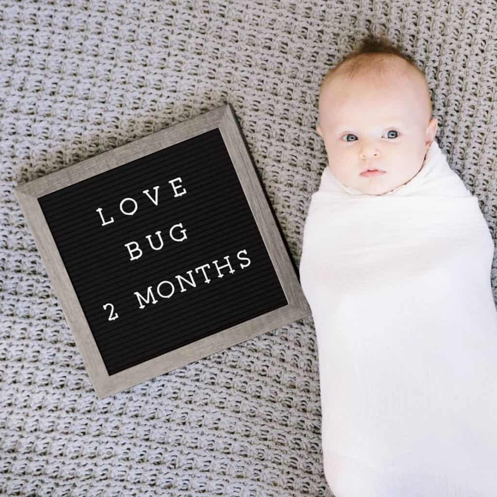 Letterboard Set gift for first time moms